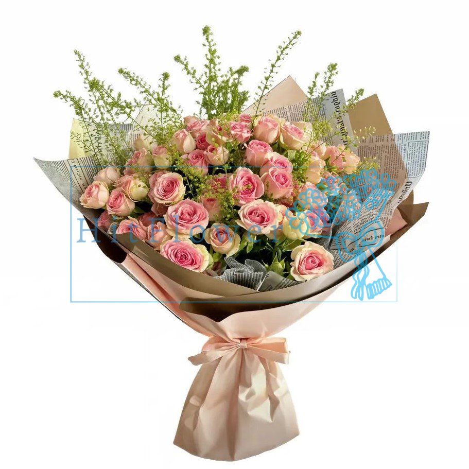 Букет Ванильный Рассвет Букет роз Ванильный Рассвет